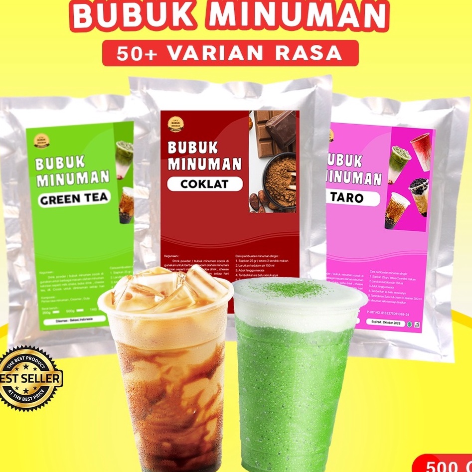 

JXLP2642 TEBUS MURAH BUBUK MINUMAN RASA / BUBUK MINUMAN ANEKA RASA 500G / BUBUK MINUMAN KEKINIAN/ DRINK POWDER 500G
