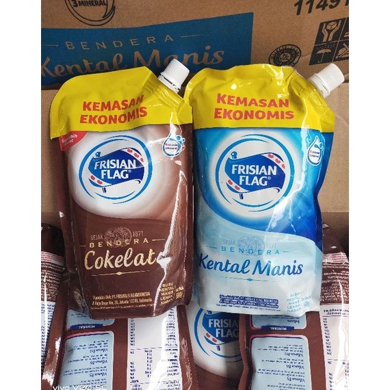 

B3stpr0 Susu kental manis Frisian flag pouch 545 gram [210]