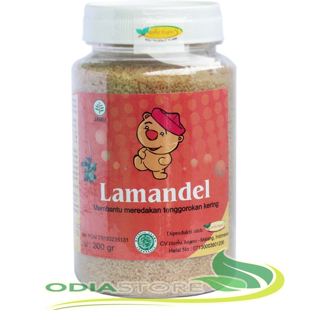 

[☺X51➤] Lamandel Bubuk Herbal Atasi Amandel | KEMASAN BARU Stock Terupdate