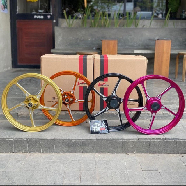 Velg PRIME Jupiter Z MX Mxking Mx DD Vega Vario Beat Scoopy Vario125 150 Model ENKEI Ring 14 17