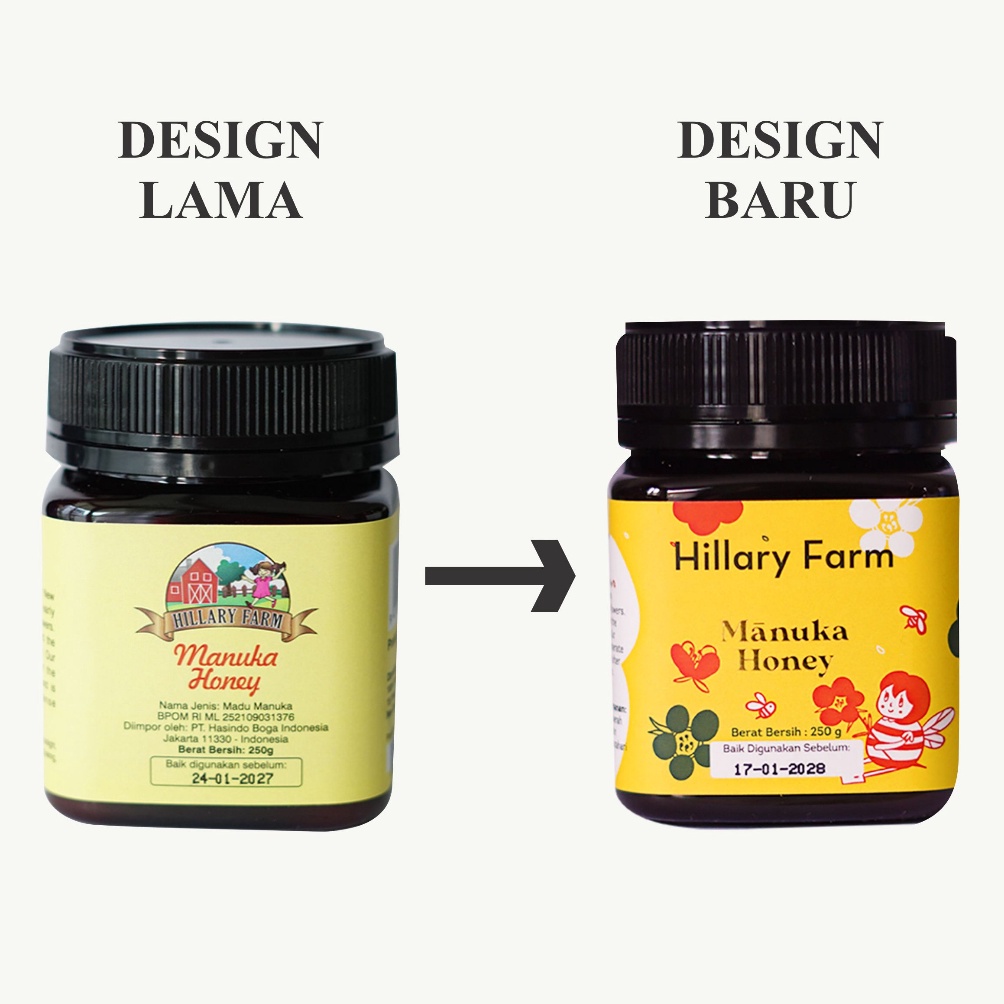 

[☚L54$] Hillary Farm Manuka Honey 250gr Weekday