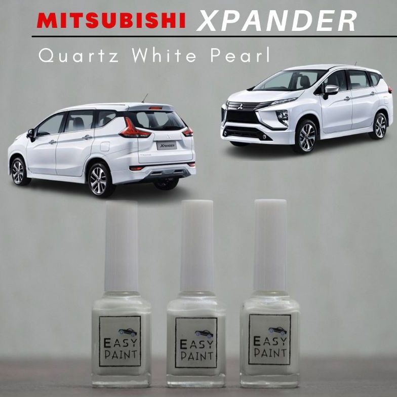 Kekinian.. Cat Oles Mobil Mitsubishi Xpander - Quartz White Pearl / Putih Mutiara W81 50