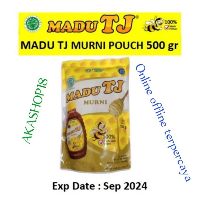 

[♚Q53@] MADU TJ POUCH 500 GRAM MURNI [58]