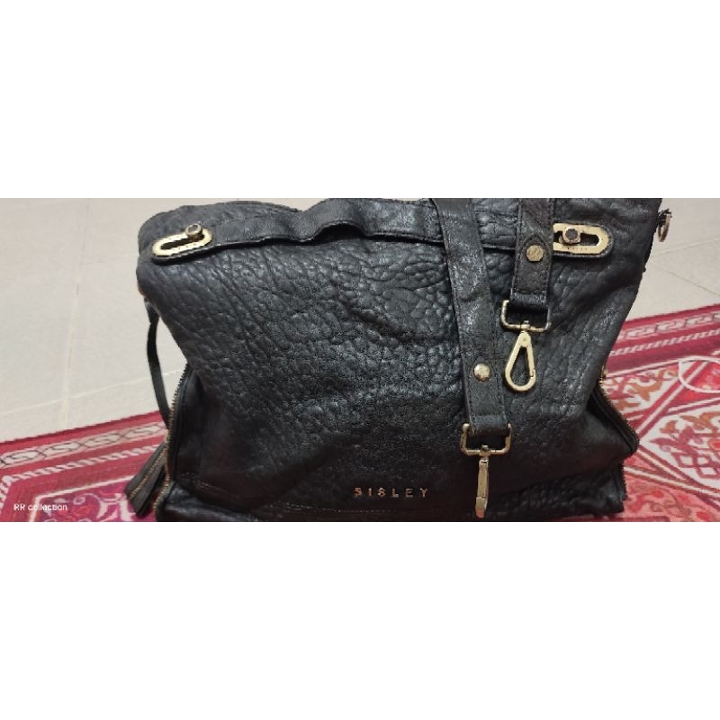sisley tas kulit gajah preloved