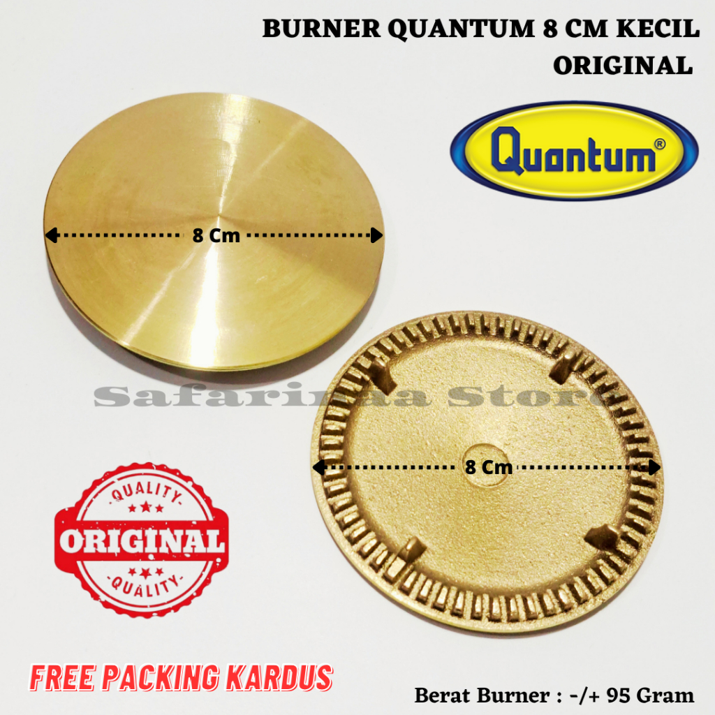 BURNER KOMPOR QUANTUM KECIL 8 CM ORIGINAL TEBAL