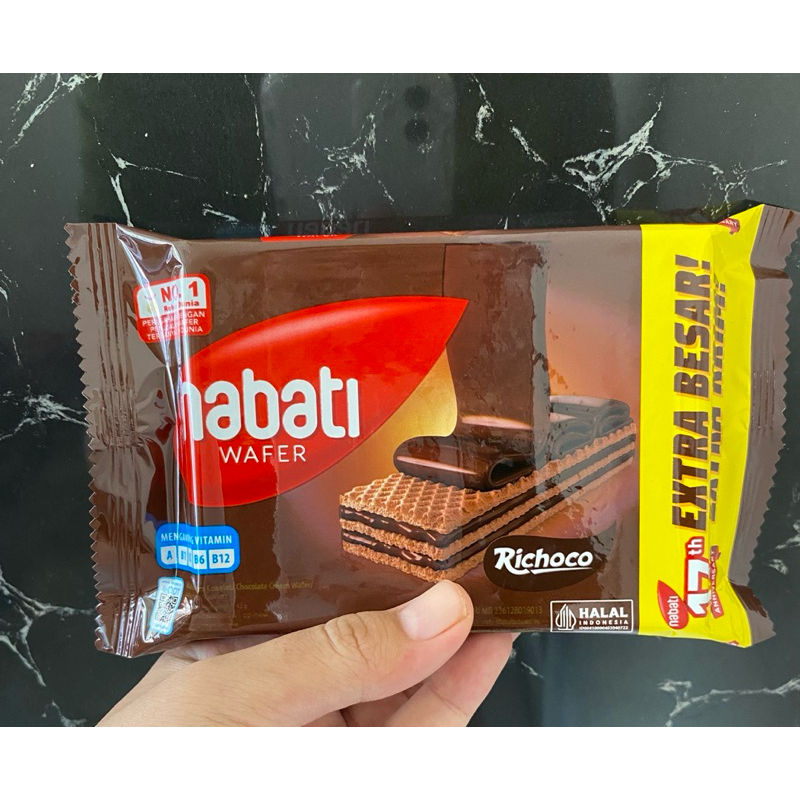 

NABATI RICHOCO WAFER COKLAT 43 GR