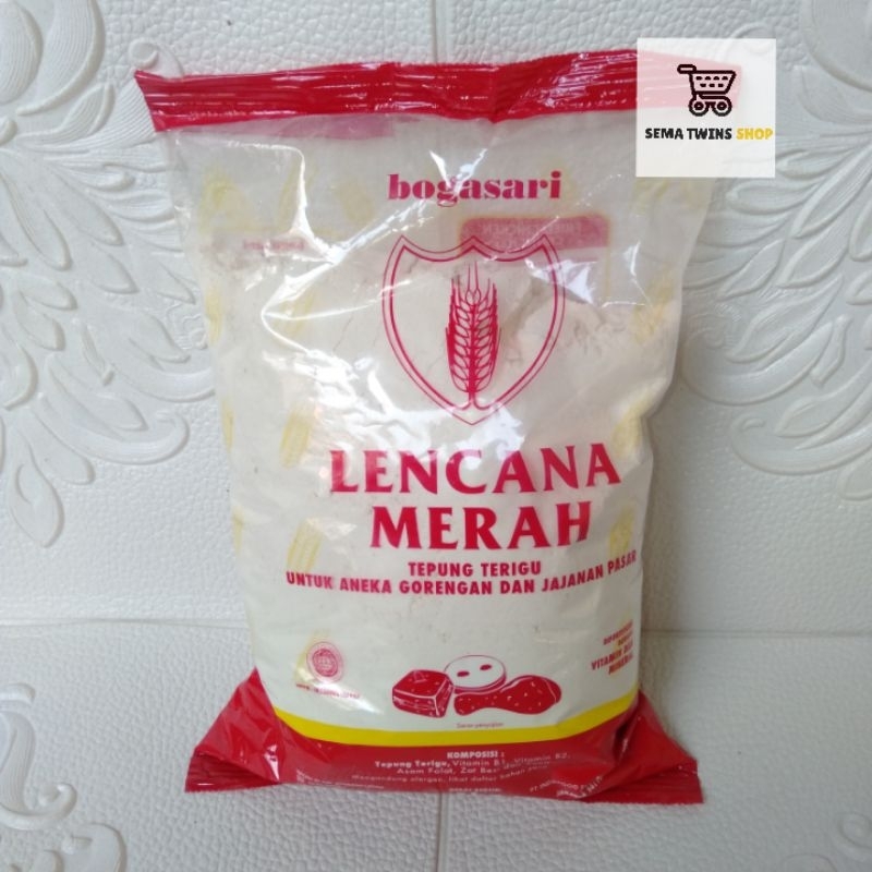 

Tepung Terigu LENCANA MERAH 1KG - LM BOGASARI