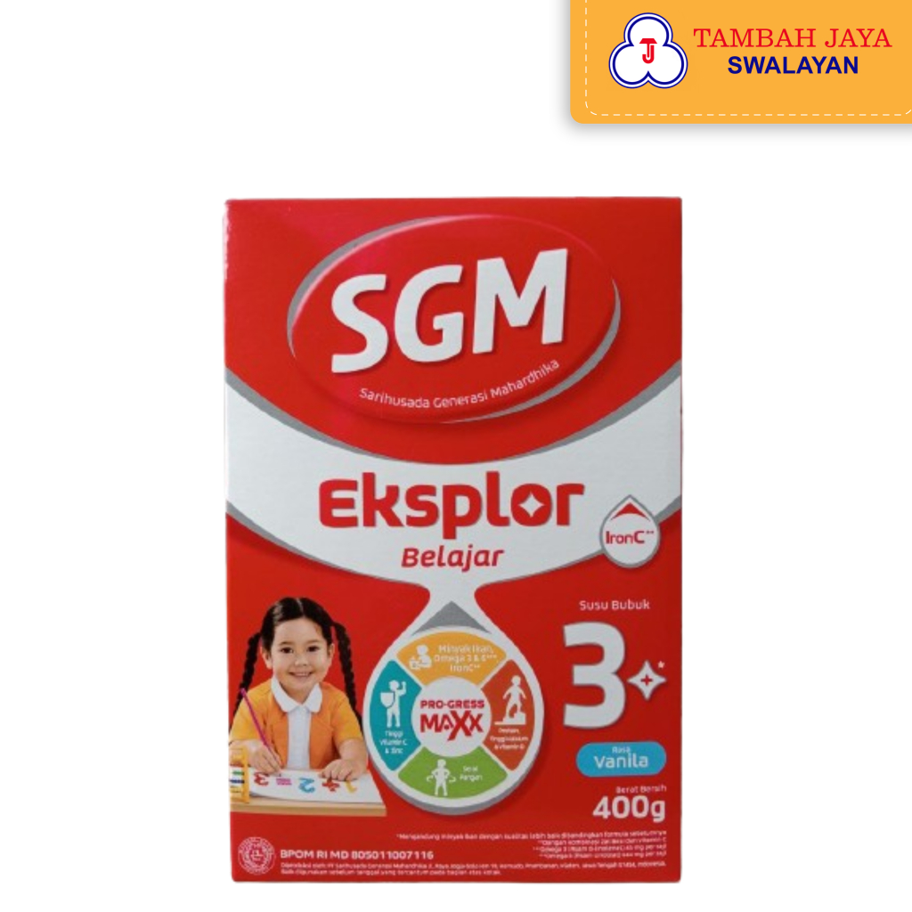 Susu SGM Eksplor 3+ Vanila 400gr