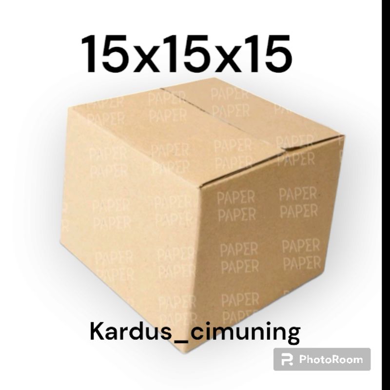 

kardus box packing 15x15x15