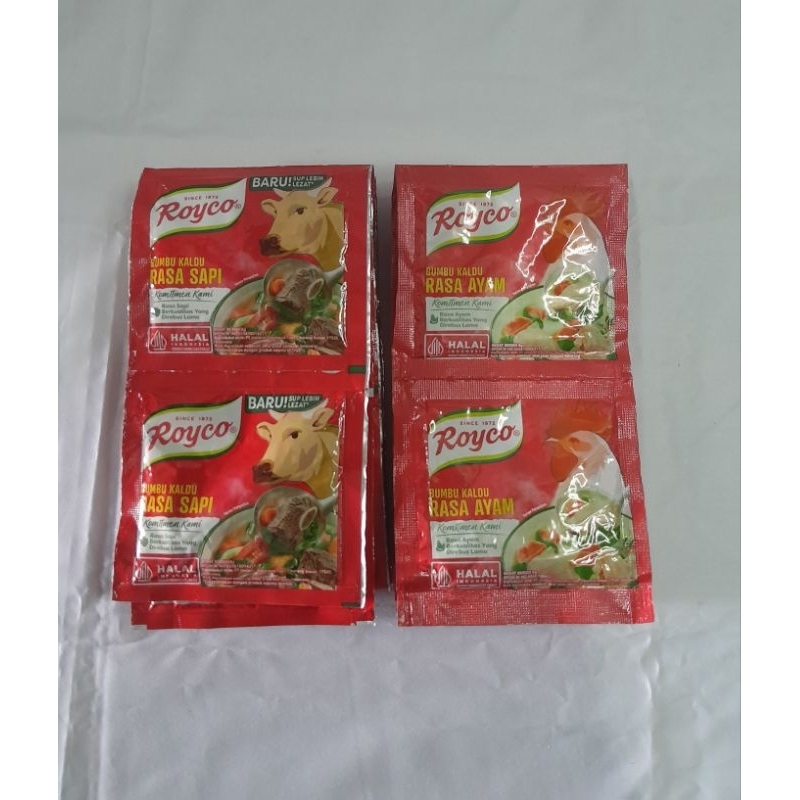

ROYCO ayam&Sapi renteng isi 12 pc