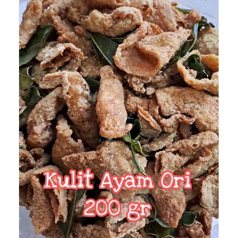 

Kulit Ayam Crispy Original 200 gr