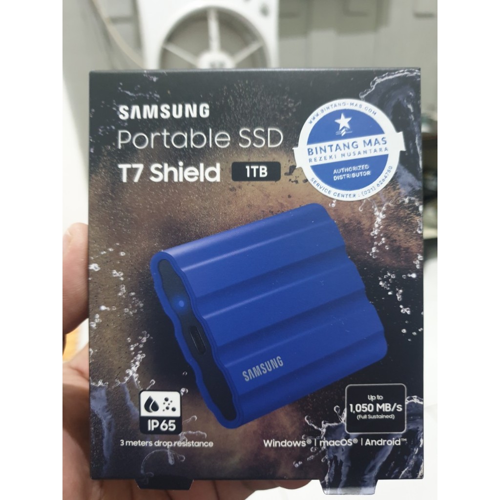 Samsung T7 SHIELD 1TB - PORTABLE SSD USB 3.2
