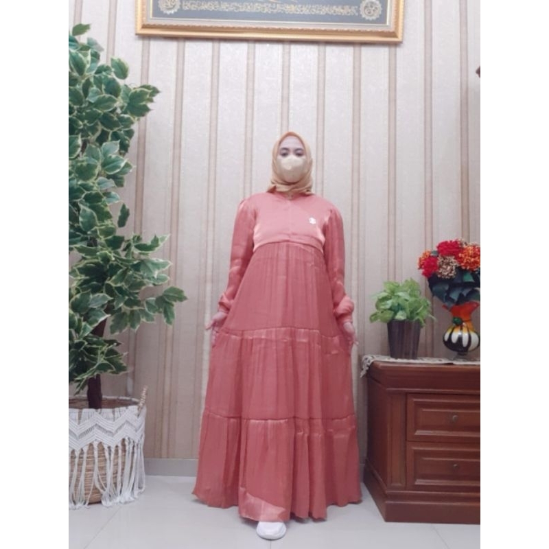 Gamis shimer ZK Collection terbaru