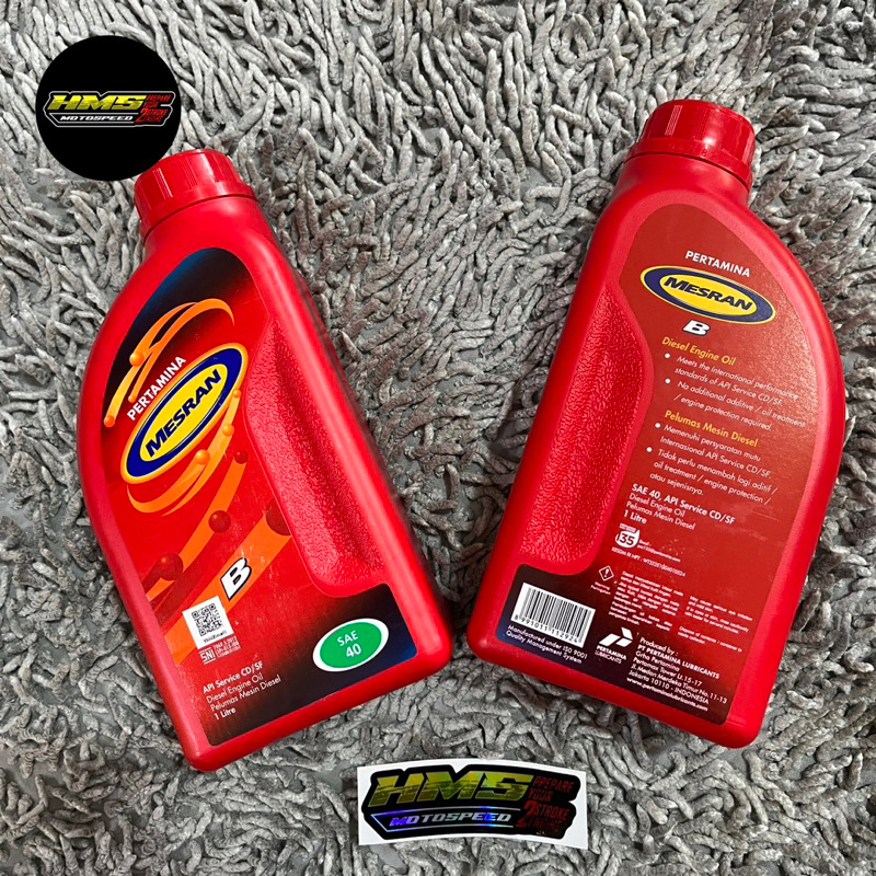 Oli mesin Oli mesran b40 sae 40 1 liter