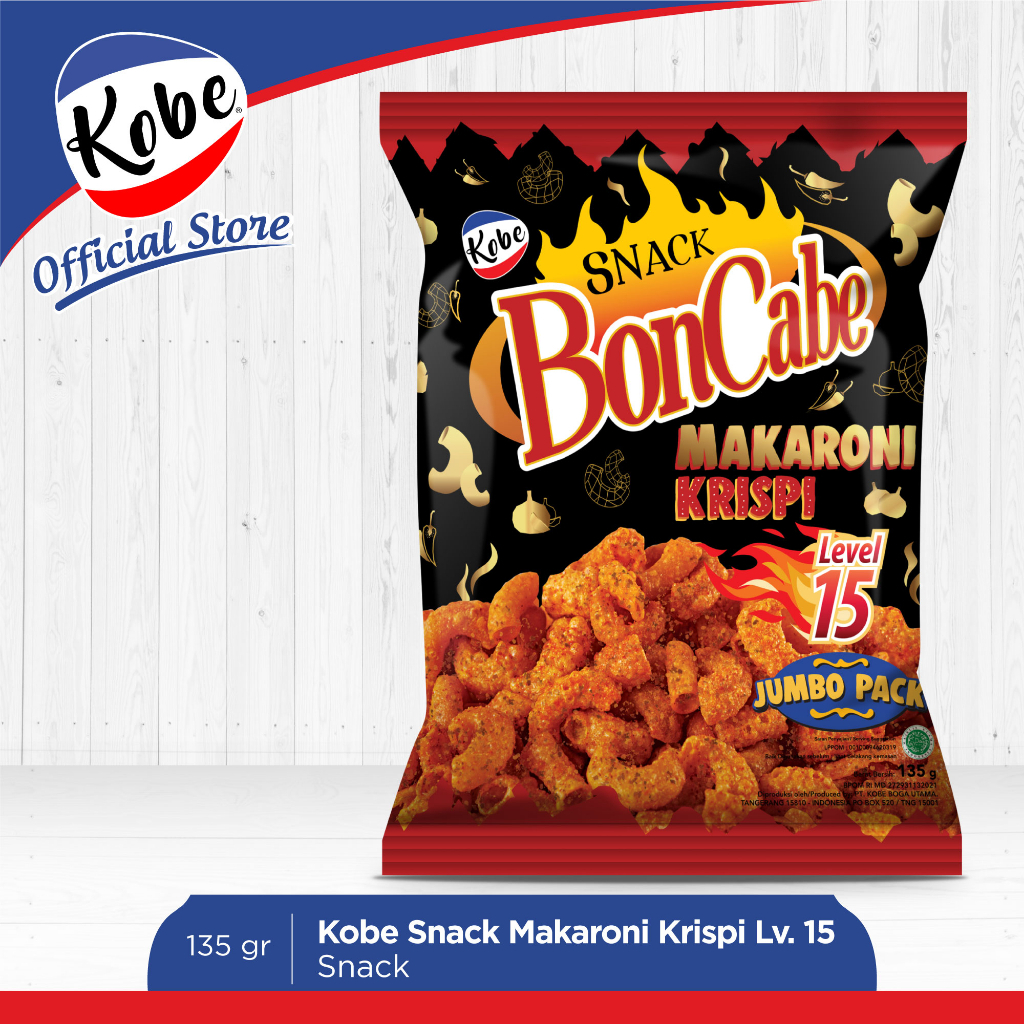 

Bon Cabe Snack Makaroni Level 15 135Gr