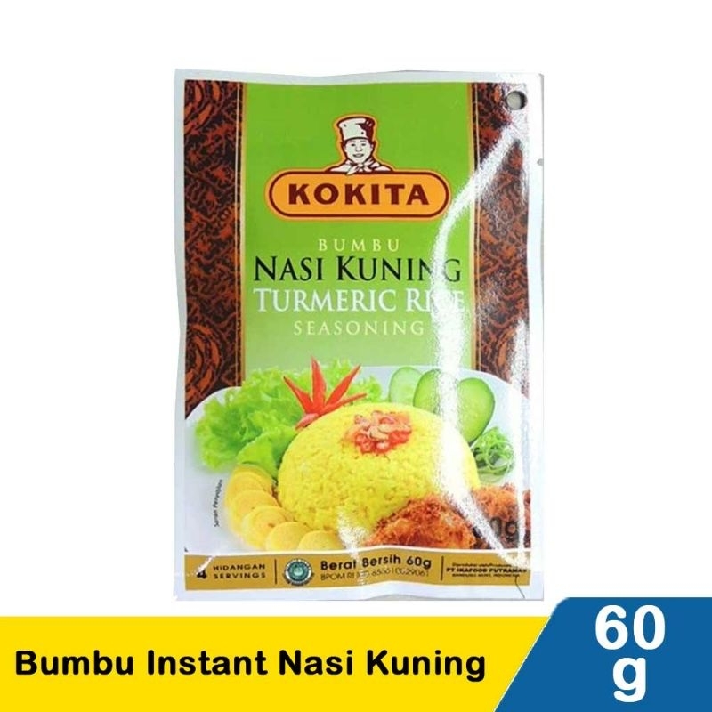 

Kokita Bumbu Instant Nasi Kuning 60G