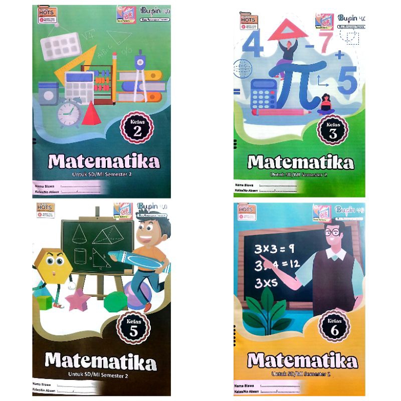 LKS SD MI MATEMATIKA KELAS 2 3 5 6 SEMESTER 2 KURIKULUM 2013