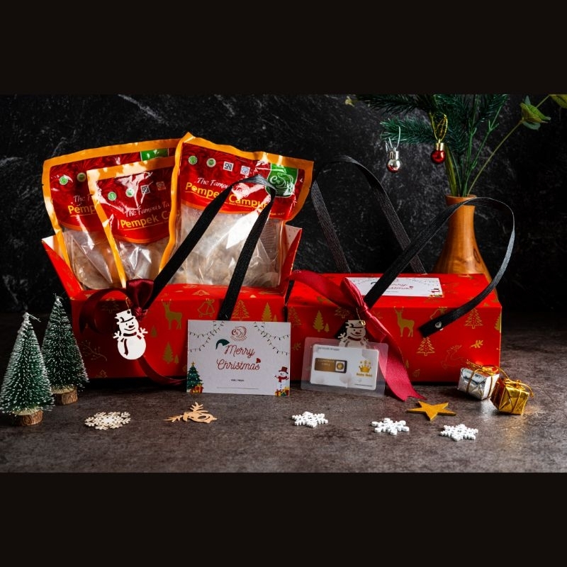

SANTApan Belida (24 PCS Pempek Campur/3 Pax) - Christmas Hampers Pempek Belida CRP | Hampers Natal
