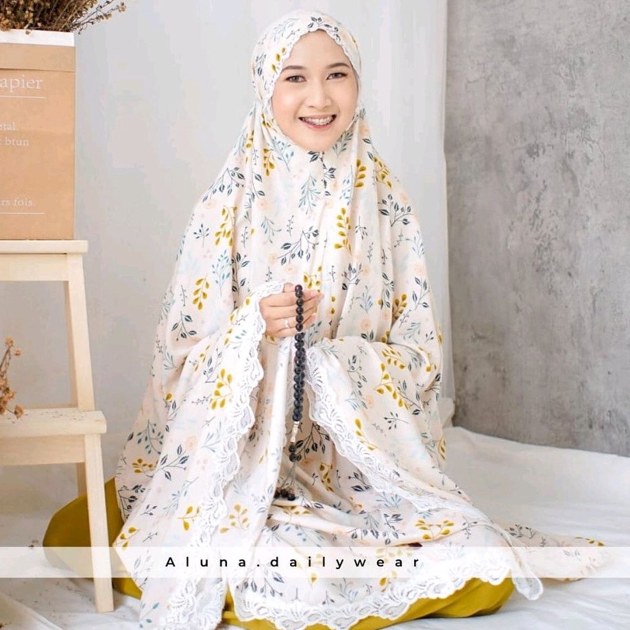 NEW STOCK MUKENA RAYON 2in1 by Moschahijab/MUKENA RAYON PREMIUM 2in1