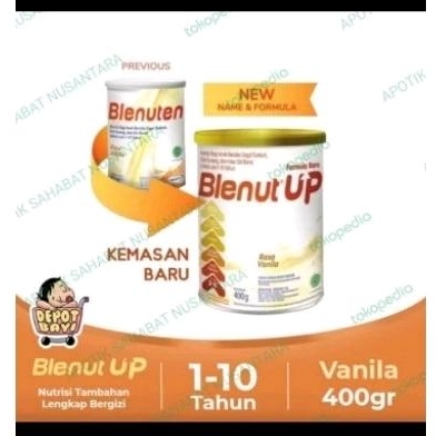 

Susu Blenut UP 400 Gr Nutrisi