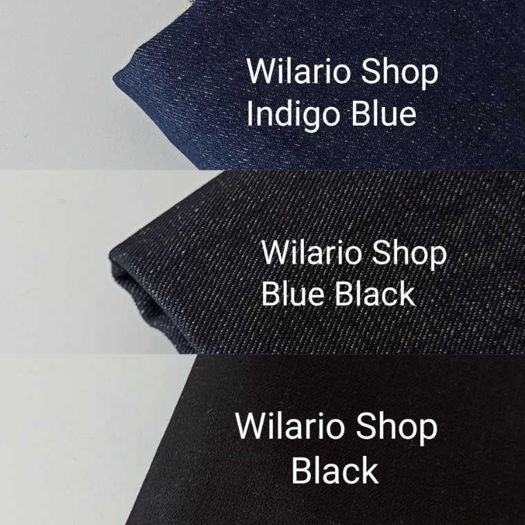 KODE PAP780 Bahan Kain Denim Tebal / Kain Jeans Denim tebal