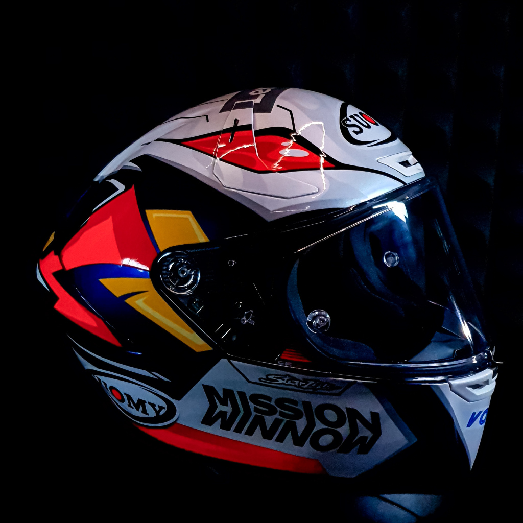 Helm ORIGINAL Suomy SR-GP Dovizioso Original Like New [ Second ] [ Fullset ]