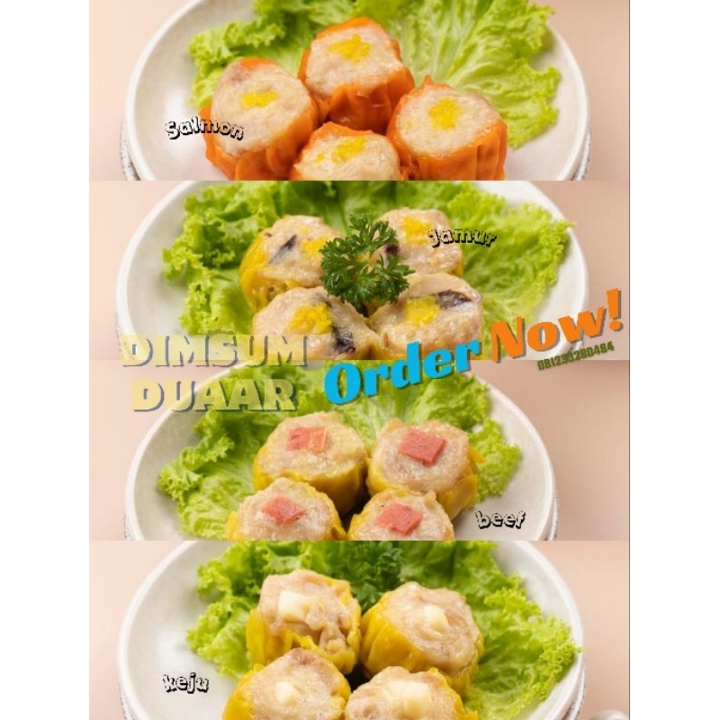 

dimsum DuAr isi 40 banyak varian bisa frozen