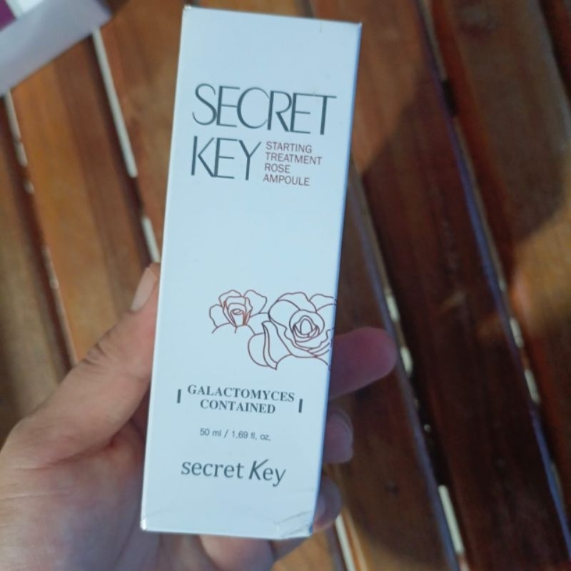 SECRET KEY Starting Treatment Rose Ampoule