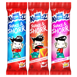 

Mie Kremez Shake & Shorr per box isi 20pcs @16gr - All Varian [GOJEK/GRAB]