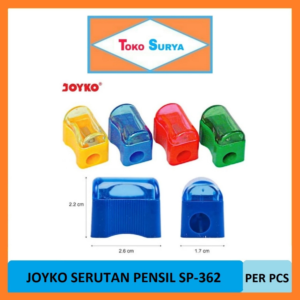 

Joyko Serutan / Rautan Pensil SP-362 (Pcs)