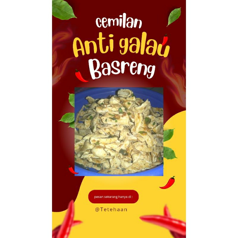 

Basreng Ori daun jeruk