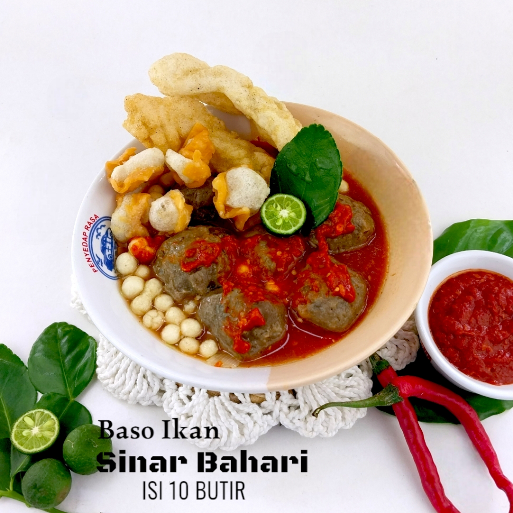 

Bakso Ikan Bahari Hitam Isi 10 Butir Tanpa Bumbu Ikan Tuna Rasa Premium