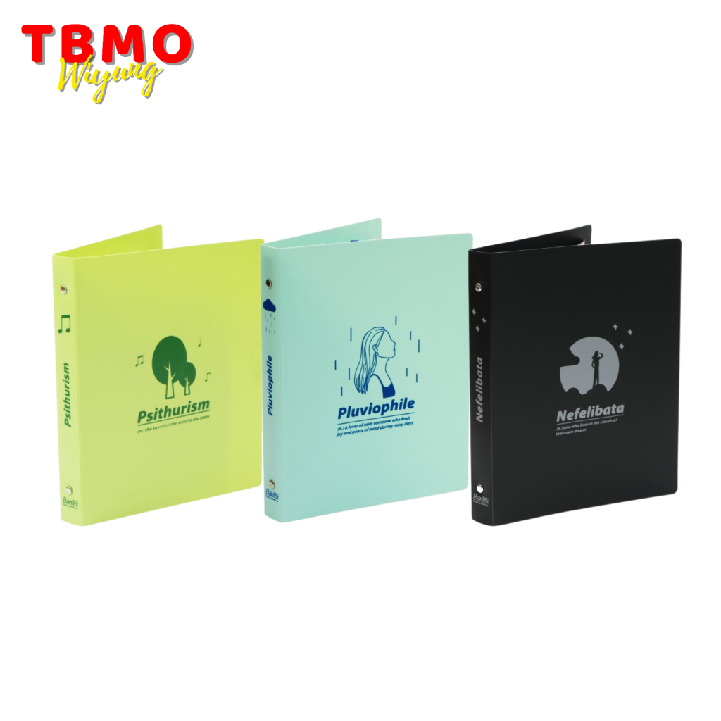 

TBMO Bantex Multiring Binder Trendy A5 20 Ring 25 mm 3324