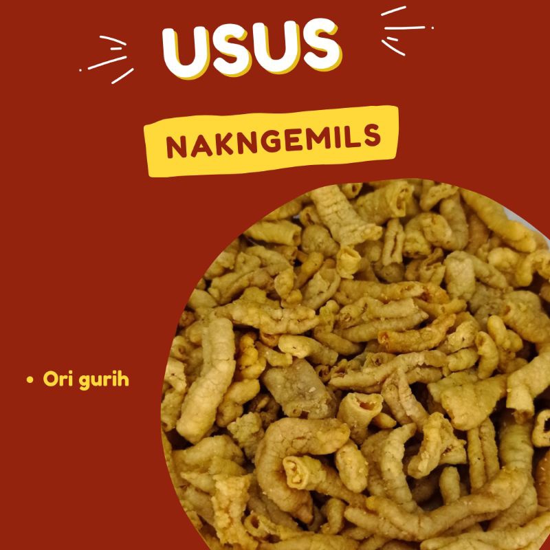 

USUS KRISPY 100GR / keripik usus / usus krispy original