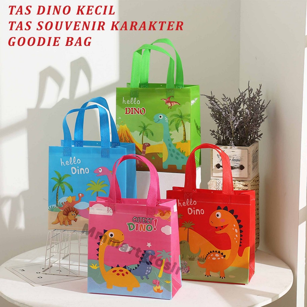 

Tas Dino Kecil / Tas Souvenir Motif / Goodie Bag Tali