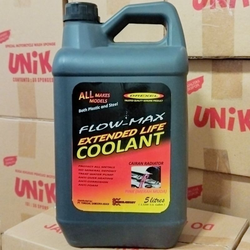 RADIATOR COOLANT / AIR RADIATOR DREXEL 5LT MERAH MUDA