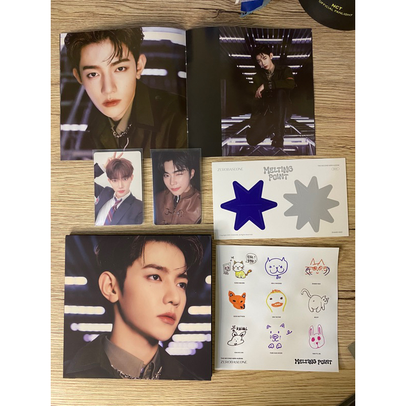 [READY STOCK] DIGIPACK MELTING POINT ZB1 ZEROBASEONE ZHANG HAO PHOTOCARD GUNWOOK