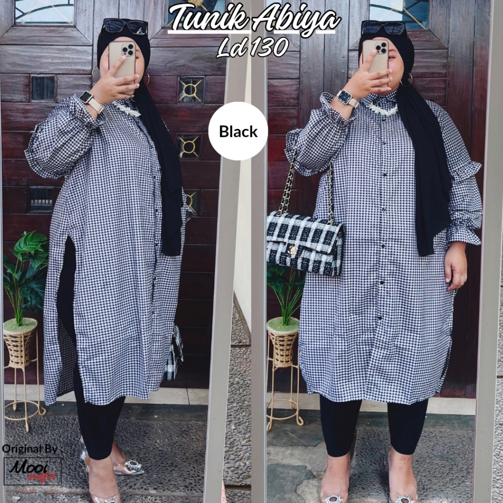Recomended.. Tunik Jumbo Ld 130 / Tunik Wanita Terbaru 2023 Kekinian Motif Kotak