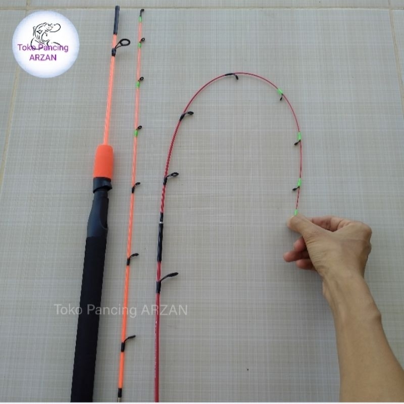 Joran Udang Super Lentur Panjang 120, 135 & 150