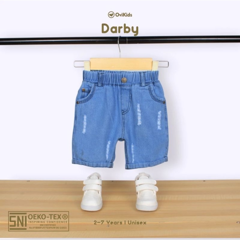 OVIKIDS - DARBY OVI KIDS - CELANA PENDEK ANAK - CELANA PENDEK OVI KIDS - CELANA JEANS ANAK
