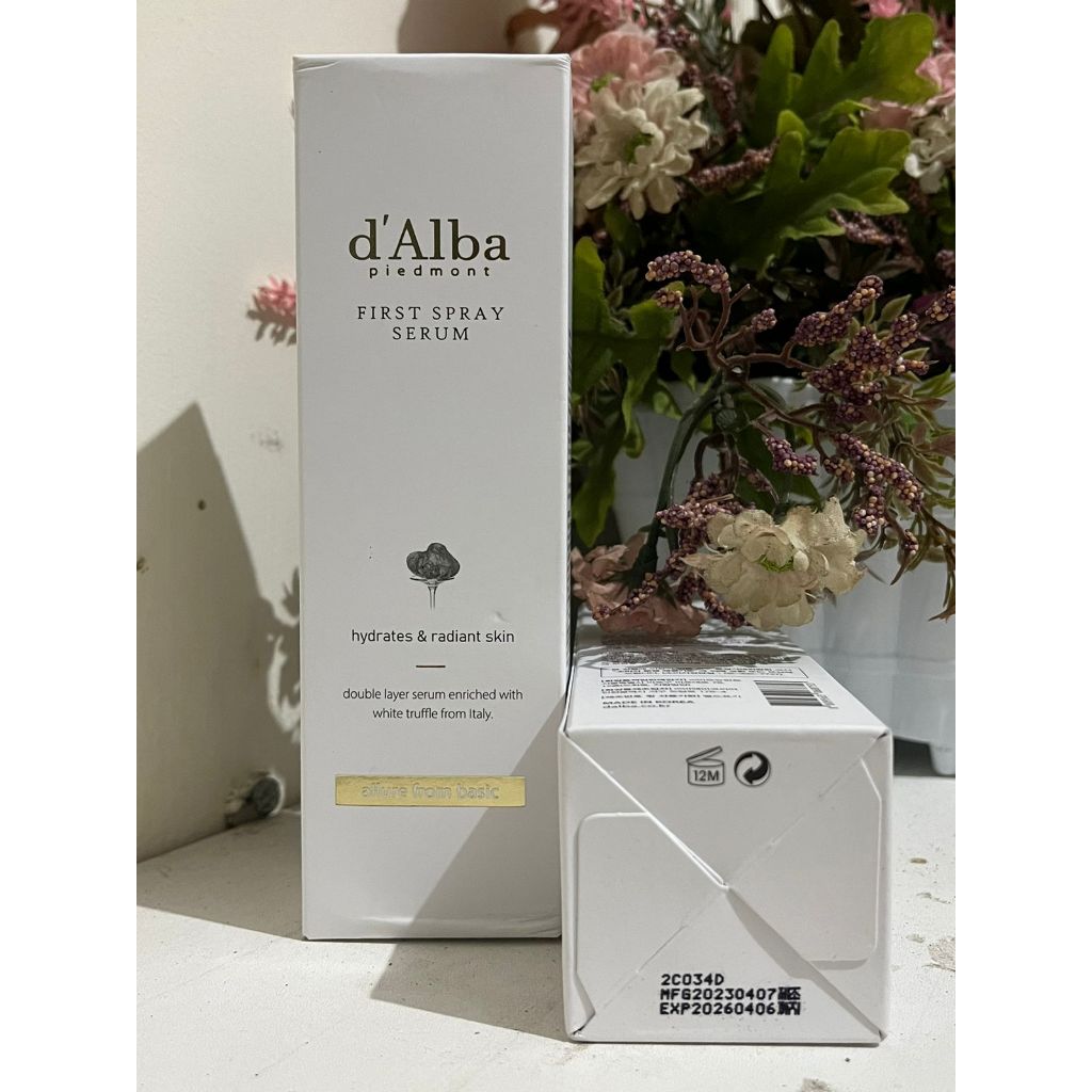 d'ALBA First Spray Serum // First Spray Serum // dALBA