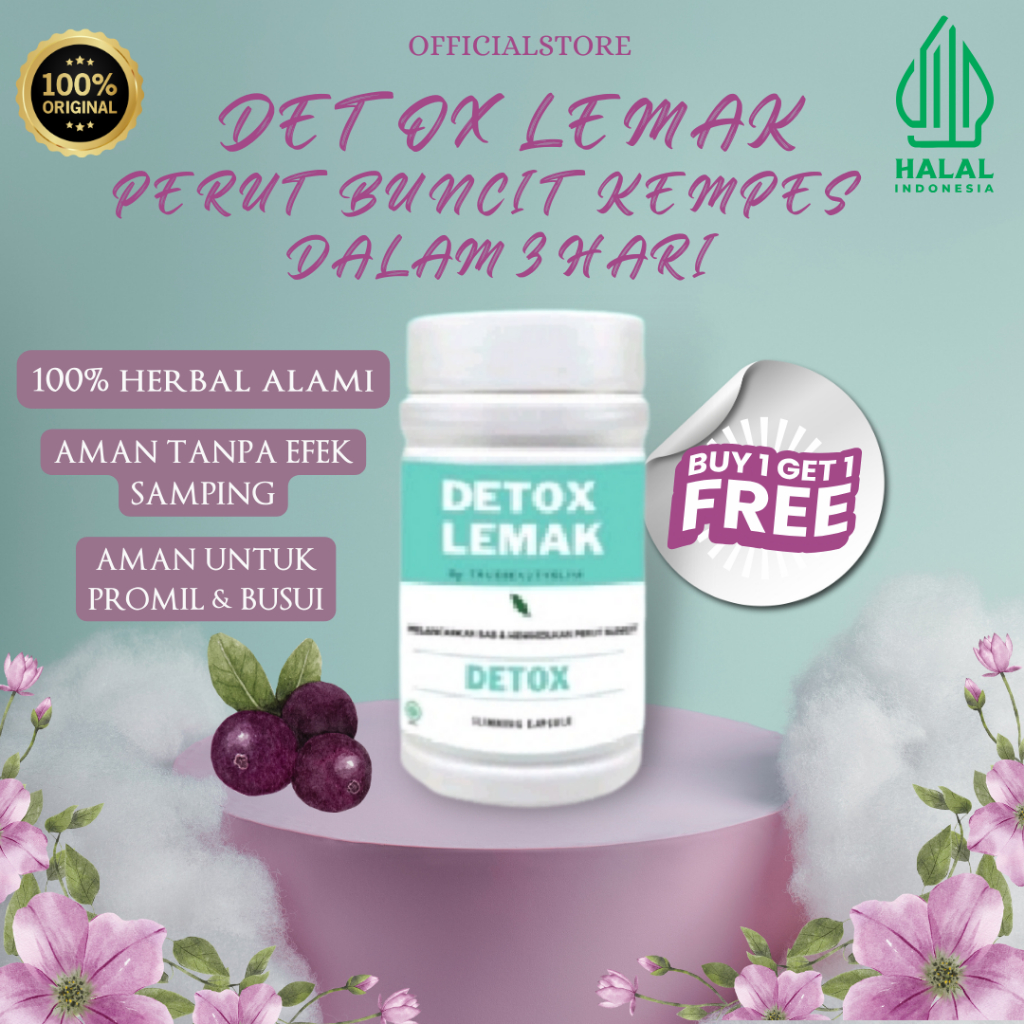 Obat Diet Herbal Ampuh - Pelangsing Badan - TBS Detox By Truebeautyslim