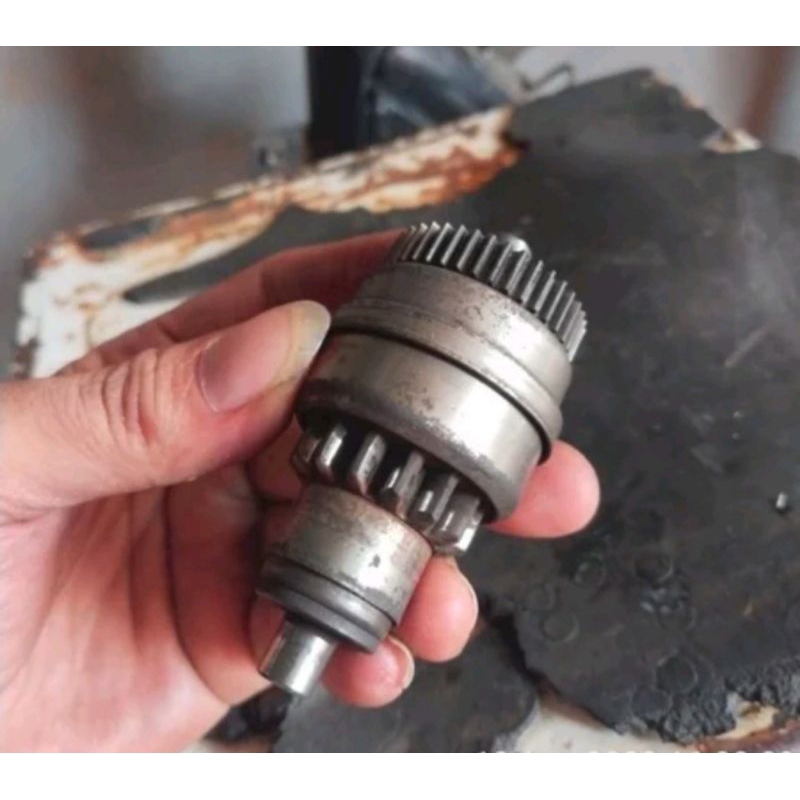 pinion gigi gear stater starter kecil original suzuki 1 nex fi karbu bekas