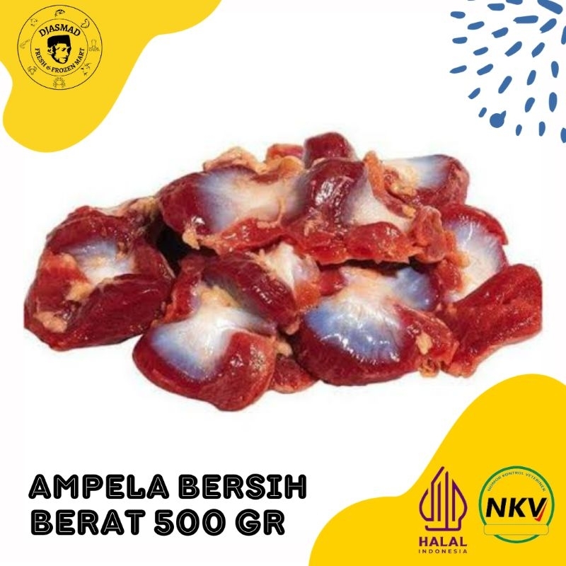 

Ampela Ayam Bersih 500 gr