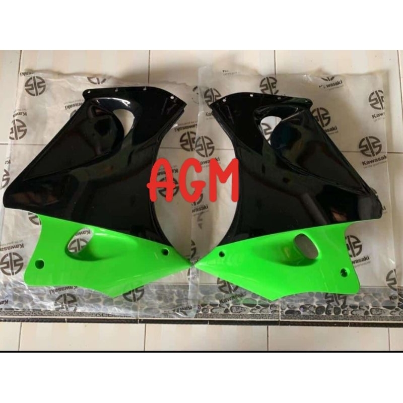 Fairing bawah ninja rr old hijau SE 2009-2011 Original Kawasaki