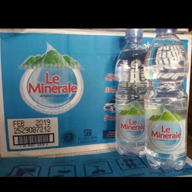 

[♧Q39\] LE MINERALE 600 ML Again