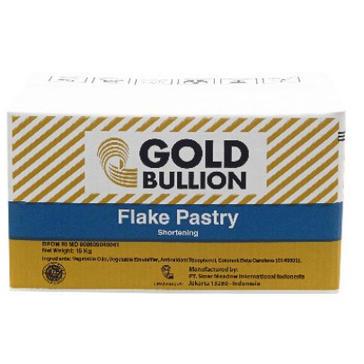 

80 KORSVET GOLD BULLION FLAKE PASTRY (SHORTENING) "250gr" 80