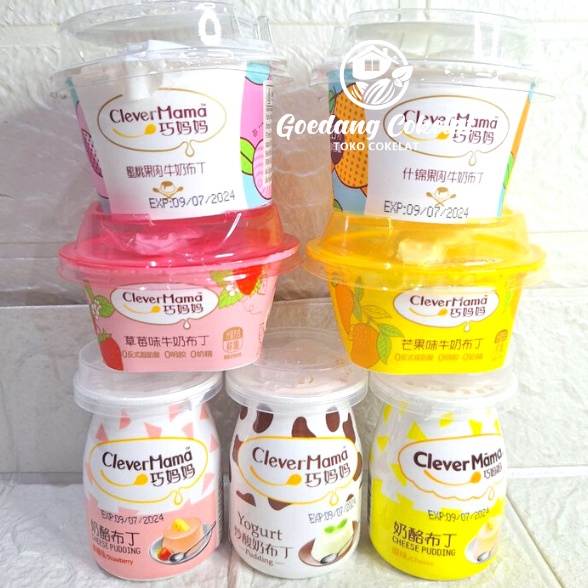 

!!KFK CLEVER MAMA CleverMama Pudding Milk Puding Aneka Rasa 70g / 85g qeldr