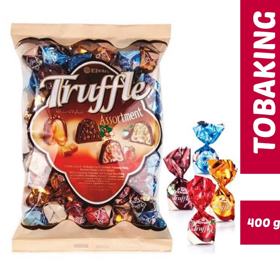 

[♧R6&] Elvan Truffle Chocolate Assortment 400g Cokelat Aneka HALAL [184]