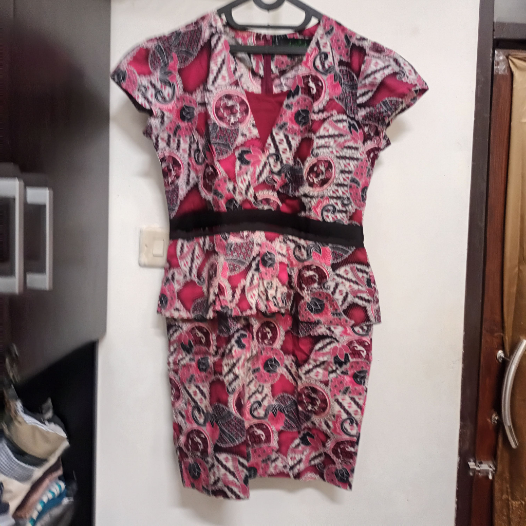 PRELOVED Dress Batik Agrapana